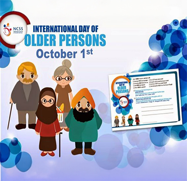 Celebrating International day of Older Persons!