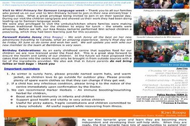 Manukau Newsletter June 2017